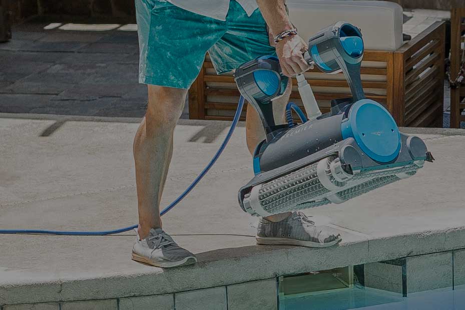 Dolphin robot scrubbing
