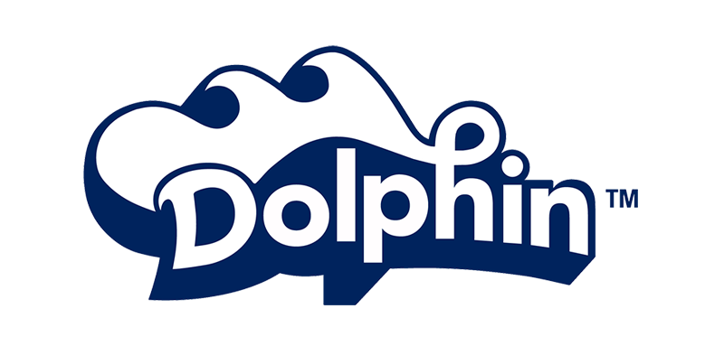 Dolphin Pool Robot Logo