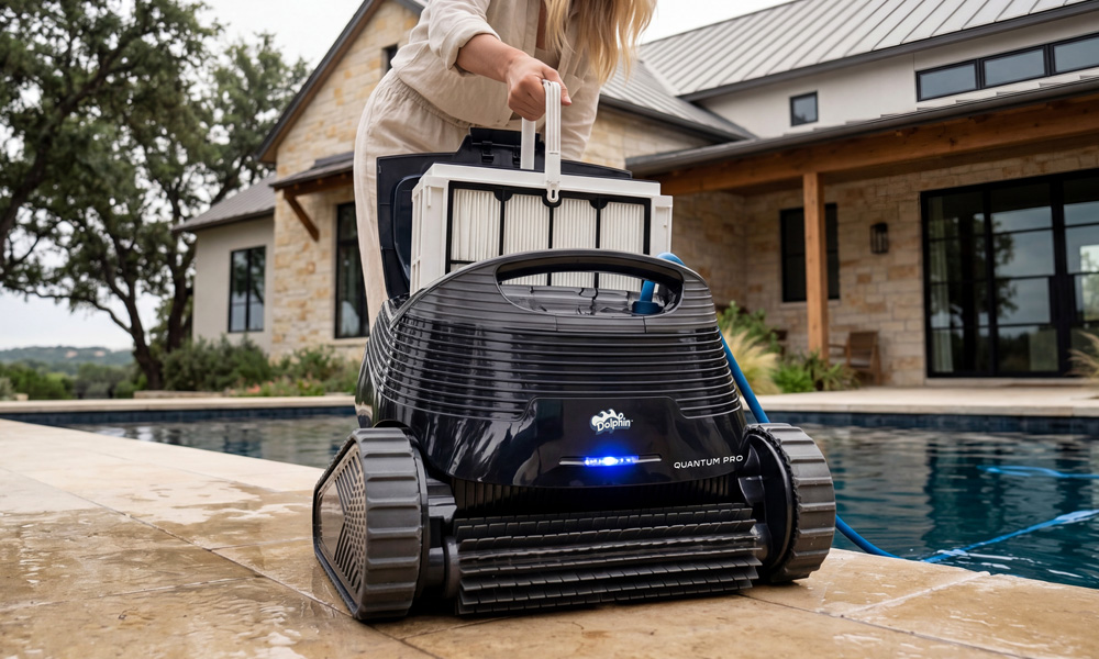 Refurbished Dolphin Quantum Robotic Pool Cleaner